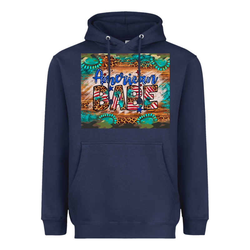 American Babe Heavyweight Hoodie by Artiststas | Teevron