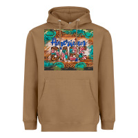 Toasted Coconut american babe Heavyweight Hoodie - Artiststas