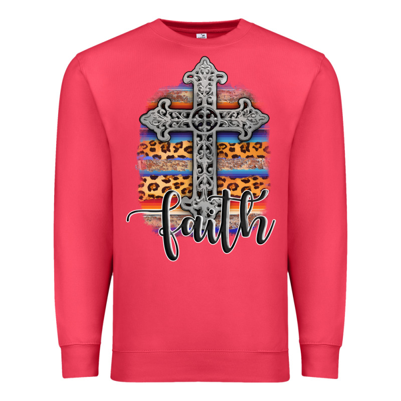 Western Faith Premium Sweatshirt by AdoDesignShop | Teevron