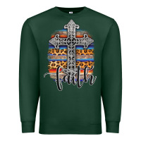 Sports Green western faith Premium Sweatshirt - AdoDesignShop