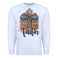 White western faith Premium Sweatshirt - AdoDesignShop