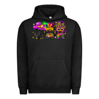 Pigment Black Mardi Gras afro gnomies Urban Hoodie - BundleAndBundleShop