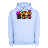 Pigment Grape Ice Mardi Gras afro gnomies Urban Hoodie - BundleAndBundleShop