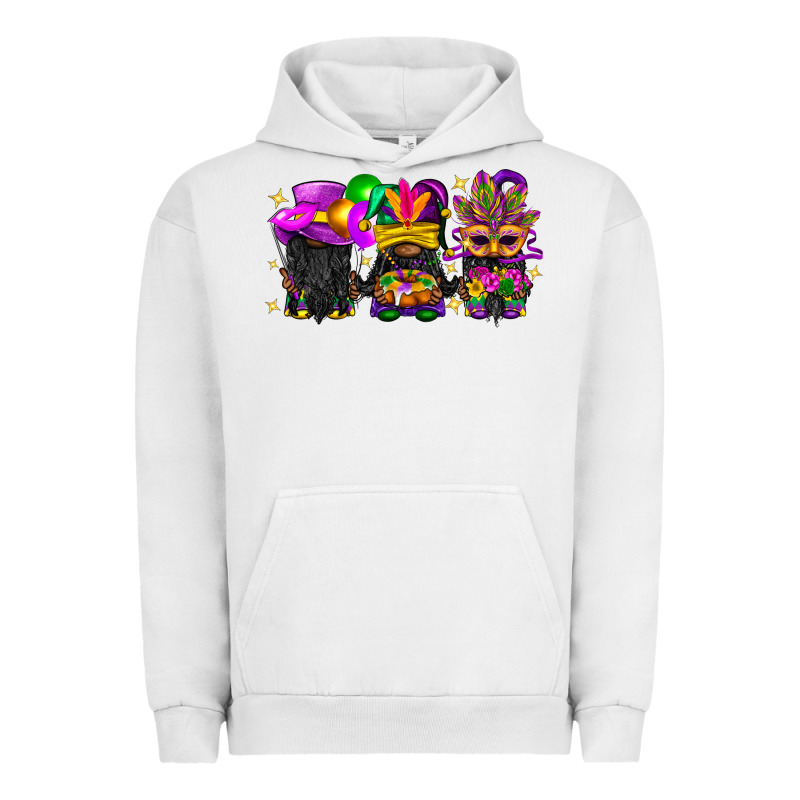 Mardi Gras Afro Gnomies Urban Hoodie by BundleAndBundleShop | Teevron