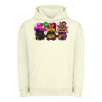 Pigment Pistachio Mardi Gras afro gnomies Urban Hoodie - BundleAndBundleShop