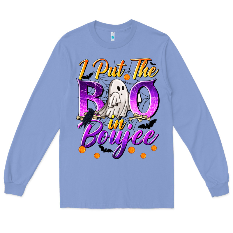 I Put The Boo In Boujee Long Sleeve Tee by texasbilliewilder | Teevron