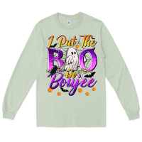 Matcha I Put The Boo In Boujee Long Sleeve Tee - texasbilliewilder
