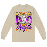 Mushroom I Put The Boo In Boujee Long Sleeve Tee - texasbilliewilder