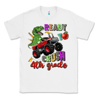 White ready to crush 4th grade Classic Tee - Zillion Design Studio
