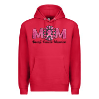 Cardinal Breast Cancer warrior mom Premium Hoodie - NancyCooperArtShop