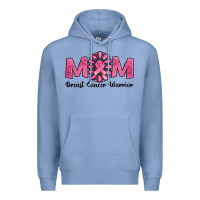 Colony Blue Breast Cancer warrior mom Premium Hoodie - NancyCooperArtShop
