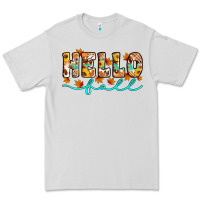 Dove Grey hello fall Premium Tee - Artiststas