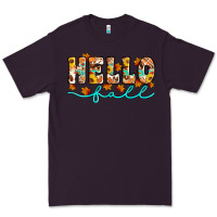 Plum hello fall Premium Tee - Artiststas