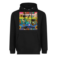 Black graduation seamless pattern Heavyweight Hoodie - BundleAndBundleShop