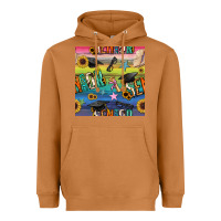 Meerkat graduation seamless pattern Heavyweight Hoodie - BundleAndBundleShop
