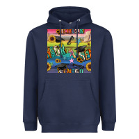 Navy graduation seamless pattern Heavyweight Hoodie - BundleAndBundleShop