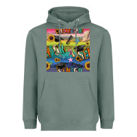 Sage graduation seamless pattern Heavyweight Hoodie - BundleAndBundleShop