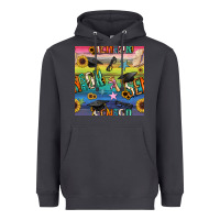 Smoke graduation seamless pattern Heavyweight Hoodie - BundleAndBundleShop