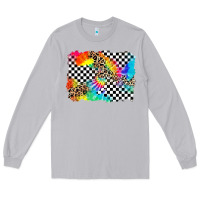 Moon Dust race leopard tie dye background Long Sleeve Tee - Zillion Design Studio