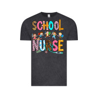 Vintage Black school nurse Vintage Tee - RanaPortraitStore