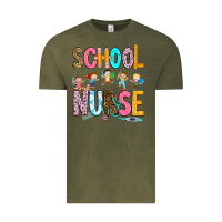 Vintage Olive school nurse Vintage Tee - RanaPortraitStore