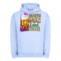 Pigment Grape Ice Mardi Gras and beer Urban Hoodie - BundleAndBundleShop