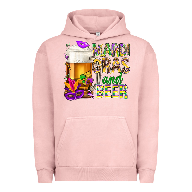 Mardi Gras And Beer Urban Hoodie by BundleAndBundleShop | Teevron