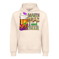 Sandshell Mardi Gras and beer Urban Hoodie - BundleAndBundleShop