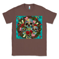 Chestnut sugar skulls tumbler 3 Classic Tee - CTS Tumbler Store