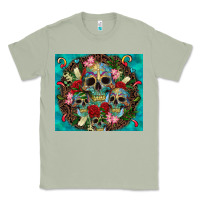 Matcha sugar skulls tumbler 3 Classic Tee - CTS Tumbler Store