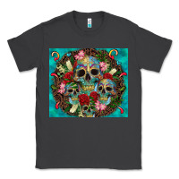 Smoke sugar skulls tumbler 3 Classic Tee - CTS Tumbler Store