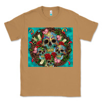 Toasted Coconut sugar skulls tumbler 3 Classic Tee - CTS Tumbler Store