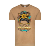 Vintage Camel blessed mama messy bun Vintage Tee - BarkalooDesign
