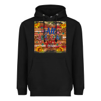 Black all american girl Heavyweight Hoodie - Artiststas