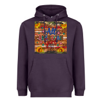 Plum all american girl Heavyweight Hoodie - Artiststas