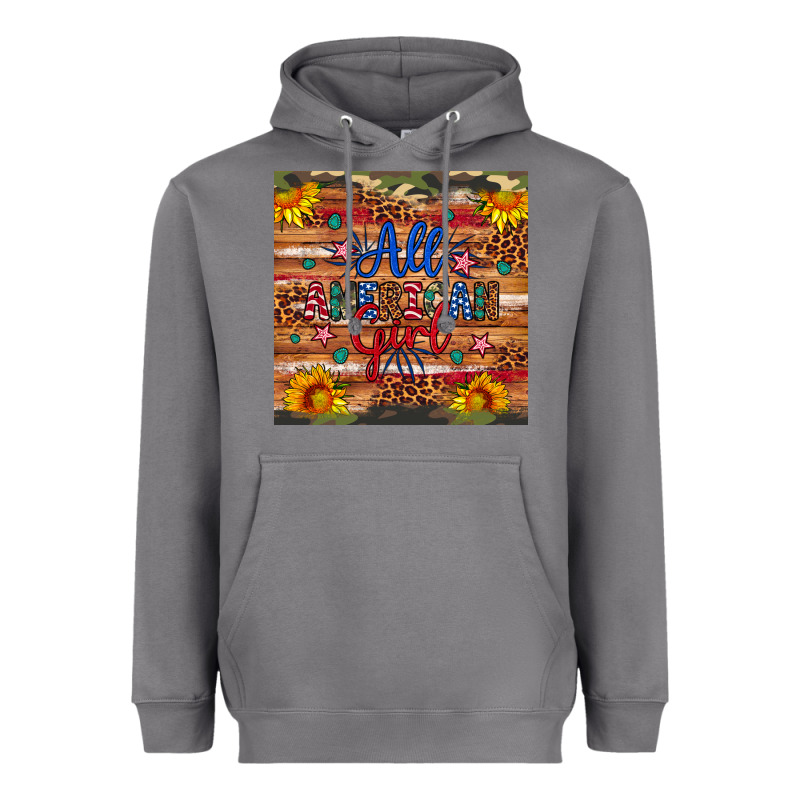 All American Girl Heavyweight Hoodie by Artiststas | Teevron