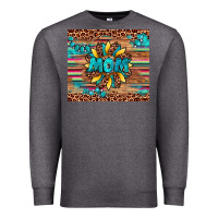 Charcoal Heather sunflower mom Premium Sweatshirt - Artiststas