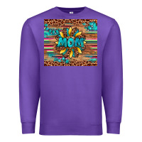 Purple sunflower mom Premium Sweatshirt - Artiststas