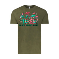 Vintage Olive nursing student no sleep no money no life Vintage Tee - RanaPortraitStore