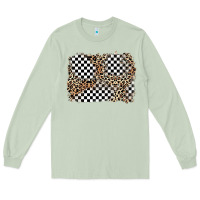 Matcha race leopard background Long Sleeve Tee - Zillion Design Studio