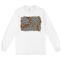 White race leopard background Long Sleeve Tee - Zillion Design Studio