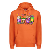 Carrot mardi gras coffee cups Premium Hoodie - MaliasSmallBusiness