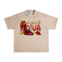 French Oak birthday diva Urban Heavy Tee - texasbilliewilder