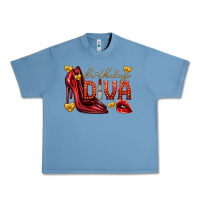 Pebble Blue birthday diva Urban Heavy Tee - texasbilliewilder