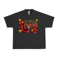 Pigment Black birthday diva Urban Heavy Tee - texasbilliewilder