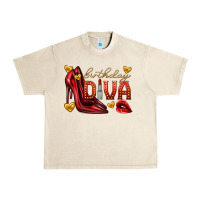 Sandshell birthday diva Urban Heavy Tee - texasbilliewilder