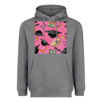 Storm pink glitter graduation seamless pattern Heavyweight Hoodie - BundleAndBundleShop