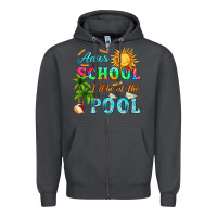 Smoke adios school i ll be at the pool Zipper Hoodie - HRA Design Shop