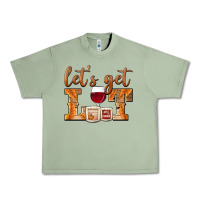Oil Green let's get lit candles Urban Heavy Tee - BarkalooDesign