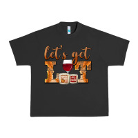 Pigment Black let's get lit candles Urban Heavy Tee - BarkalooDesign